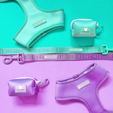 Frenchie Duo Reversible Harness - LA Purple from Frenchie Bulldog