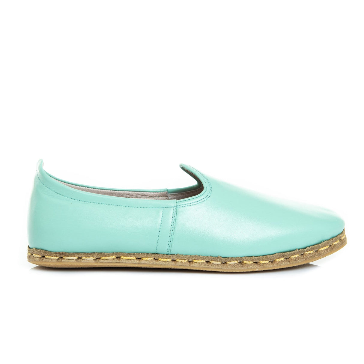 Women's Aqua Slip On Shoes from Atlantis Handmade Shoes