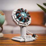 Tony Stark's Life-Sized Arc Reactor from Bricker Builds