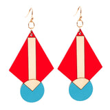 Primary Art Deco Earrings from LE CHIC MIAMI