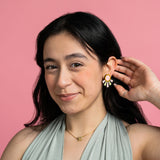 Art Deco Pastel Studs from LE CHIC MIAMI