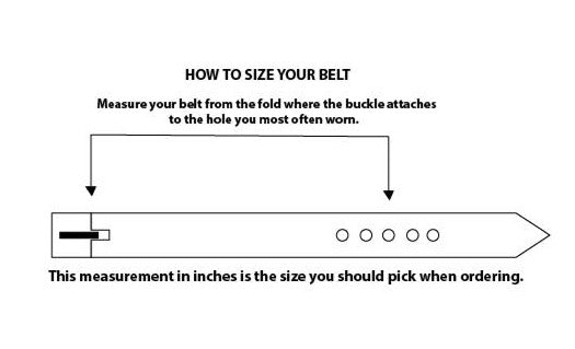 Handmade Leather Belt | Horween Chromexcel | Natural from Jack Foster