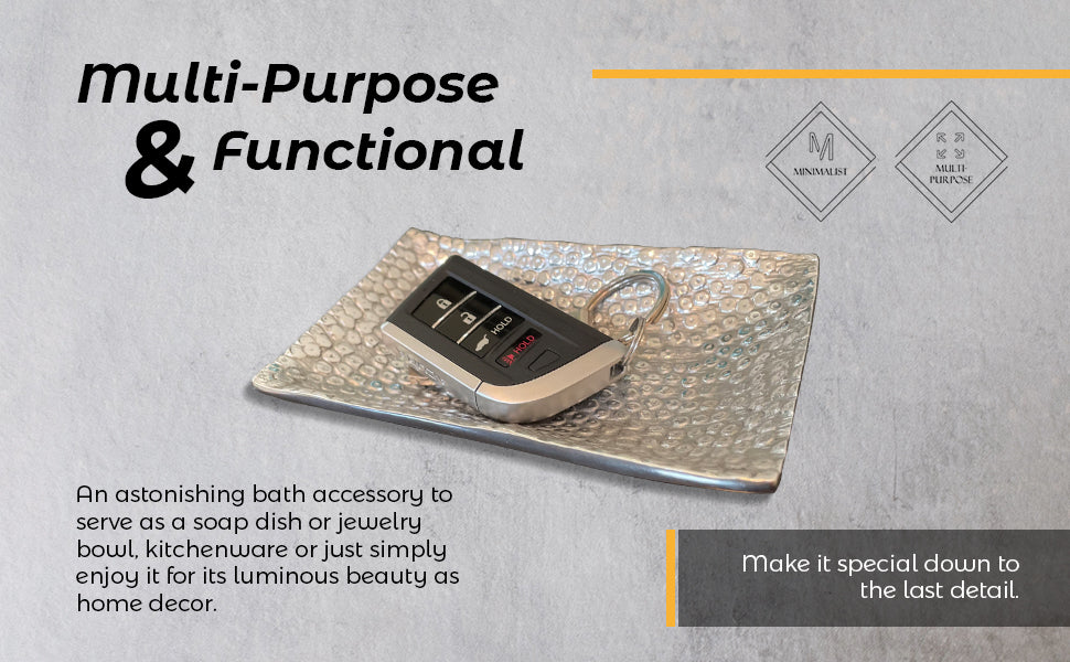 Multi-Purpose Soap Dish / Jewelry Bowl from Choixe