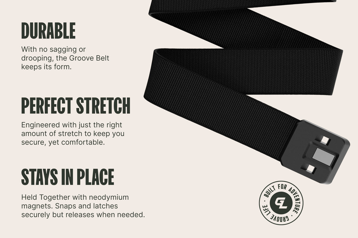 Groove Belt Walnut/Brown from Groove Life