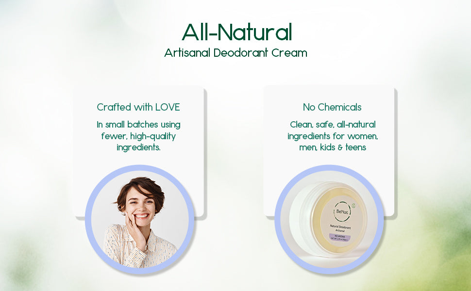 Vegan Deodorant Cream from BeNat