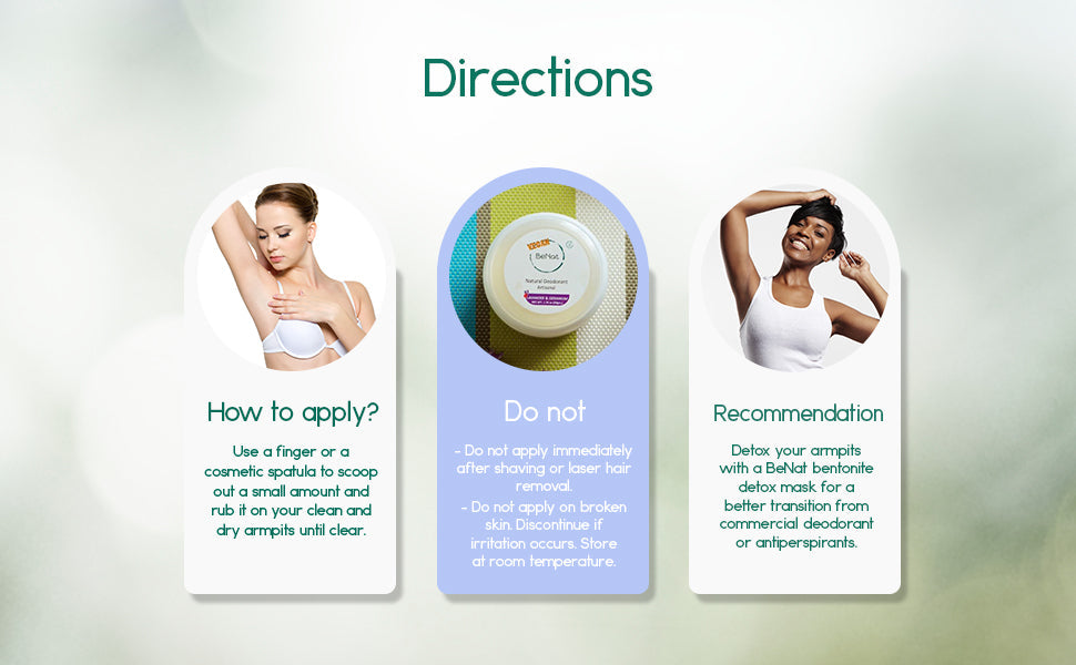 Vegan Deodorant Cream from BeNat
