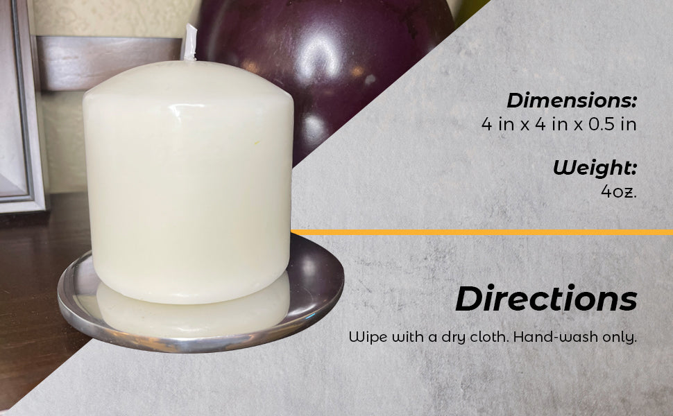 Multi-Purpose Round Candle Holder / Coaster from Choixe
