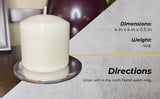 Multi-Purpose Round Candle Holder / Coaster from Choixe