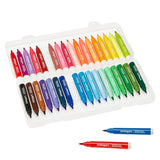 Brush Tip Markers 36 Colors from KINGART