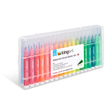 Brush Tip Markers 36 Colors from KINGART