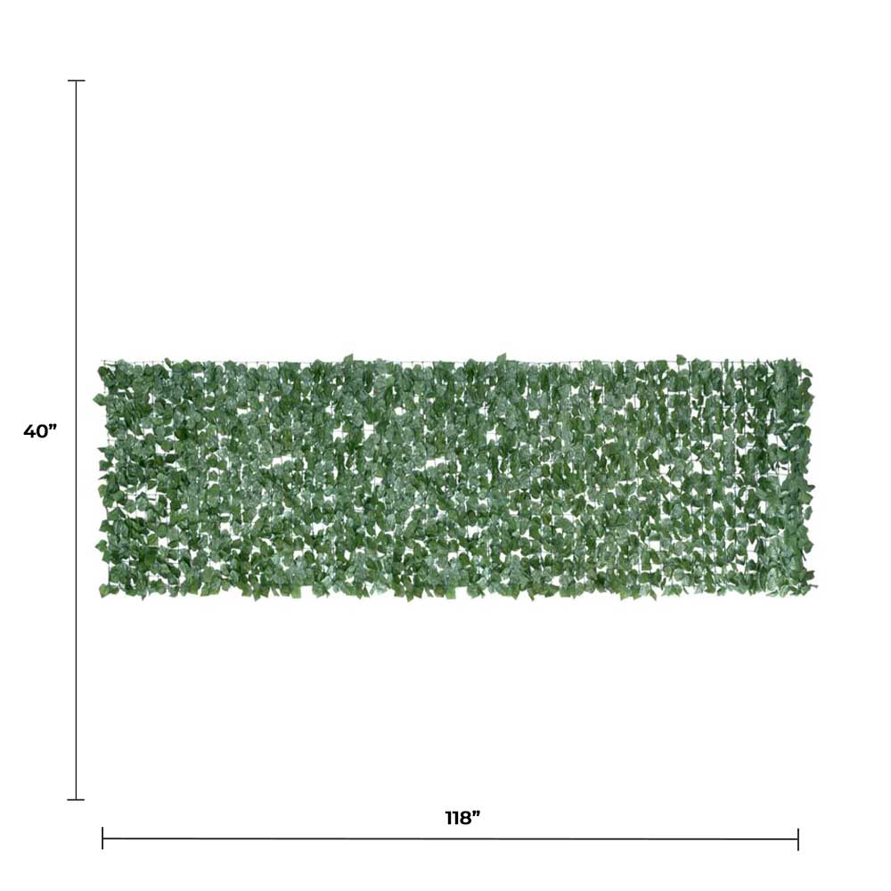 Artificial Privacy Ivy Roll 33 Square Foot / 118" x 40" from Designer Plants USA