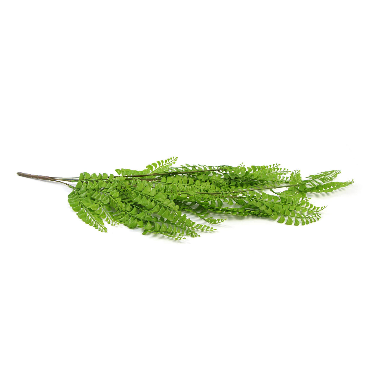 Artificial Dark Green Hanging Button Fern Plant 31" UV Resistant from Designer Plants USA