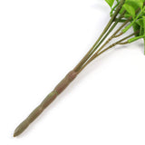 Artificial Dark Green Hanging Button Fern Plant 31" UV Resistant from Designer Plants USA