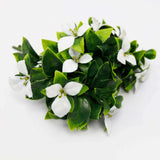 Artificial White Bougainvillea Flower Stem 12" (Living Wall Insert) from Designer Plants USA
