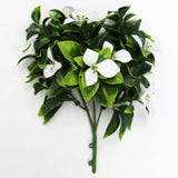 Artificial White Bougainvillea Flower Stem 12" (Living Wall Insert) from Designer Plants USA