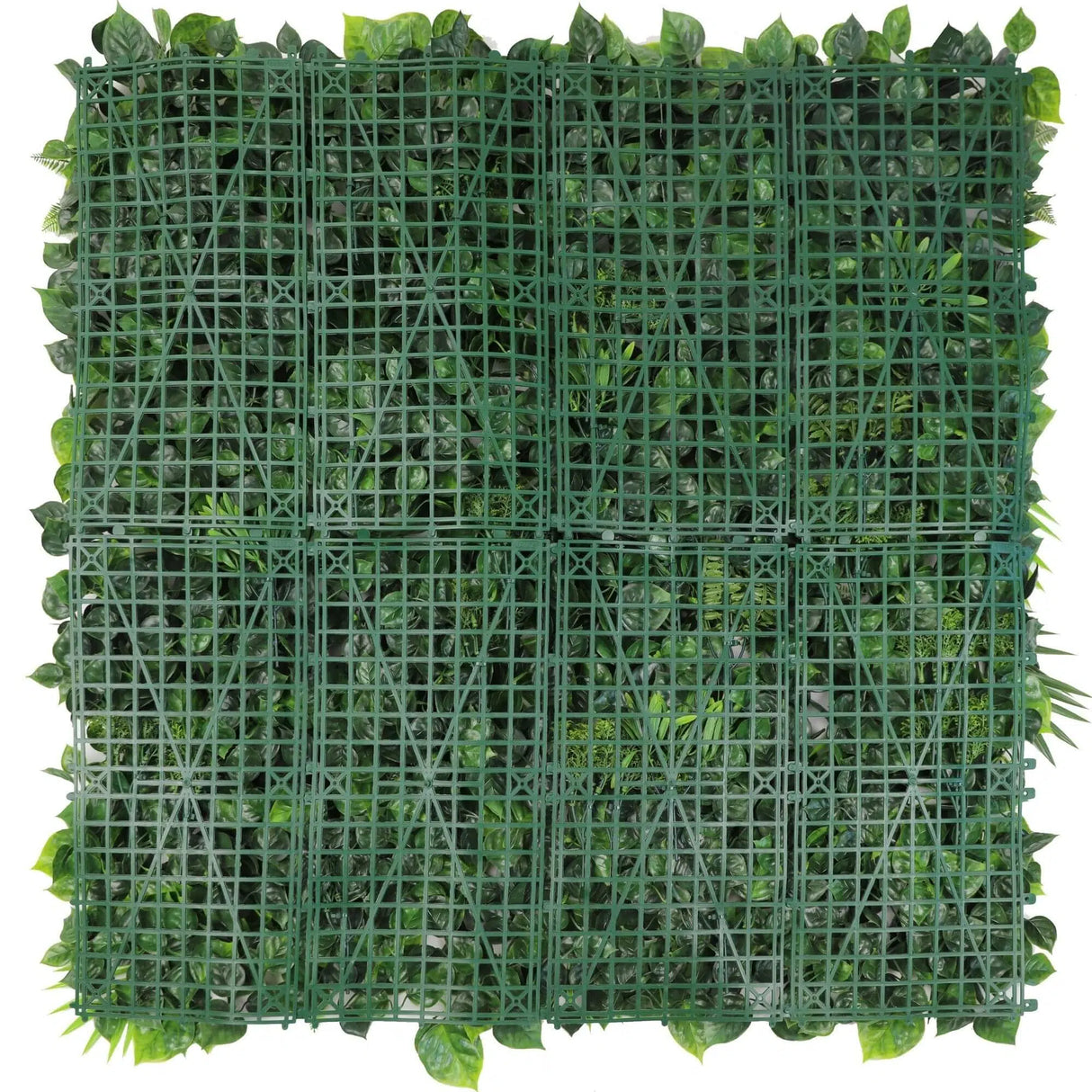 Luxury Flowering Hawaiian Sunrise Artificial Vertical Garden 40" x 40" 11SQ FT Commercial Grade UV Resistant from Designer Plants USA