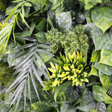 Luxury Flowering Hawaiian Sunrise Artificial Vertical Garden 40" x 40" 11SQ FT Commercial Grade UV Resistant from Designer Plants USA