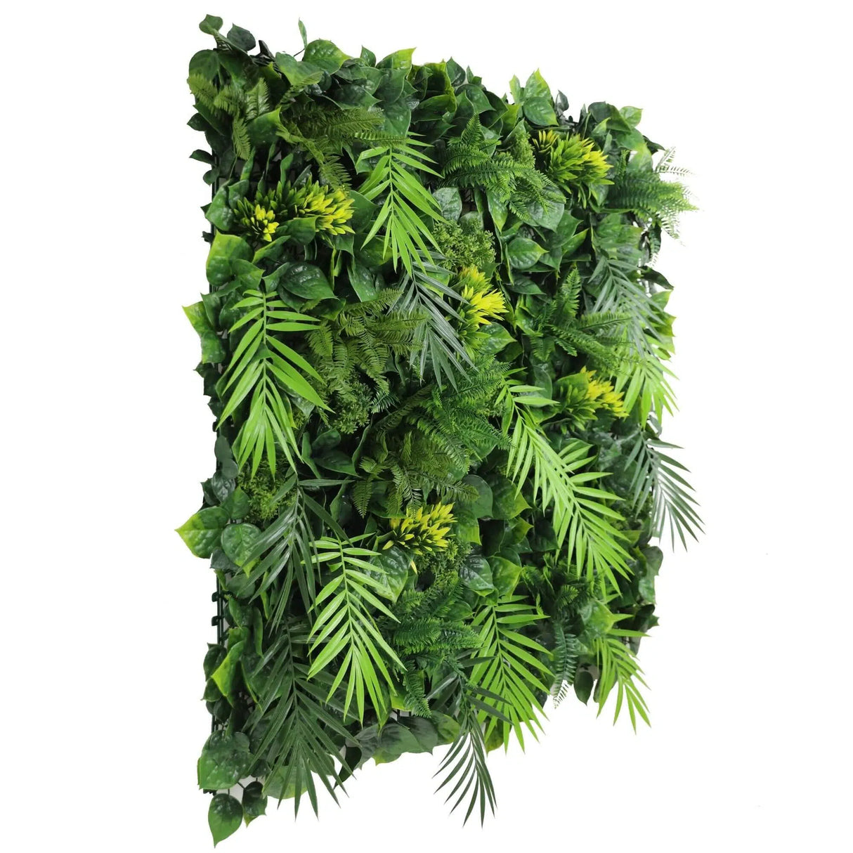 Luxury Flowering Hawaiian Sunrise Artificial Vertical Garden 40" x 40" 11SQ FT Commercial Grade UV Resistant from Designer Plants USA