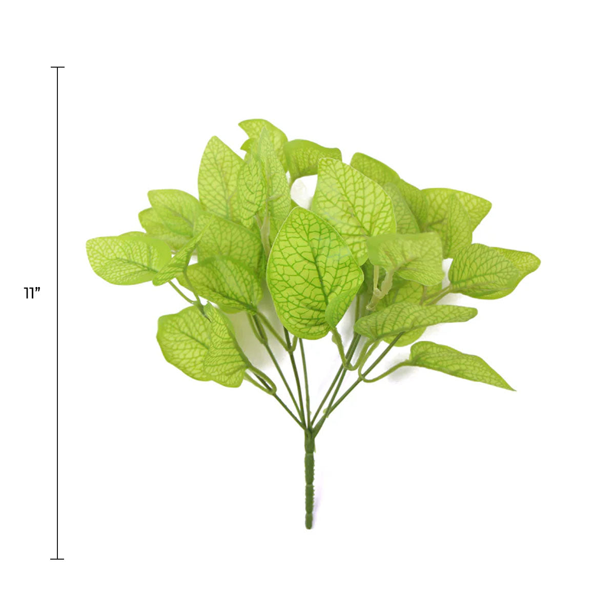 Artificial Philodendron Golden Leaf Bush 11" from Designer Plants USA