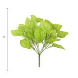 Artificial Philodendron Golden Leaf Bush 11" from Designer Plants USA