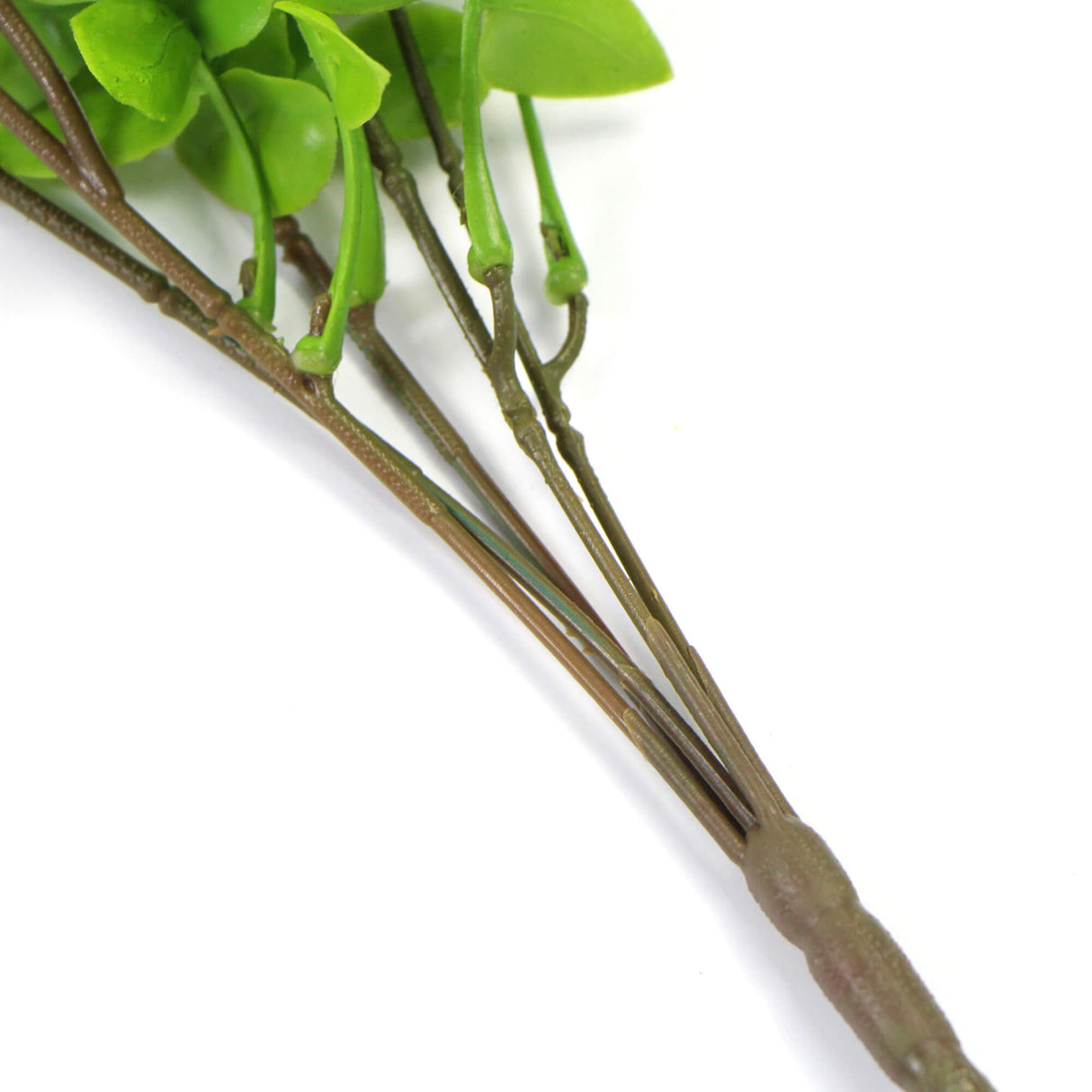 Artificial Light Green Hanging Button Fern Plant 31" UV Resistant from Designer Plants USA