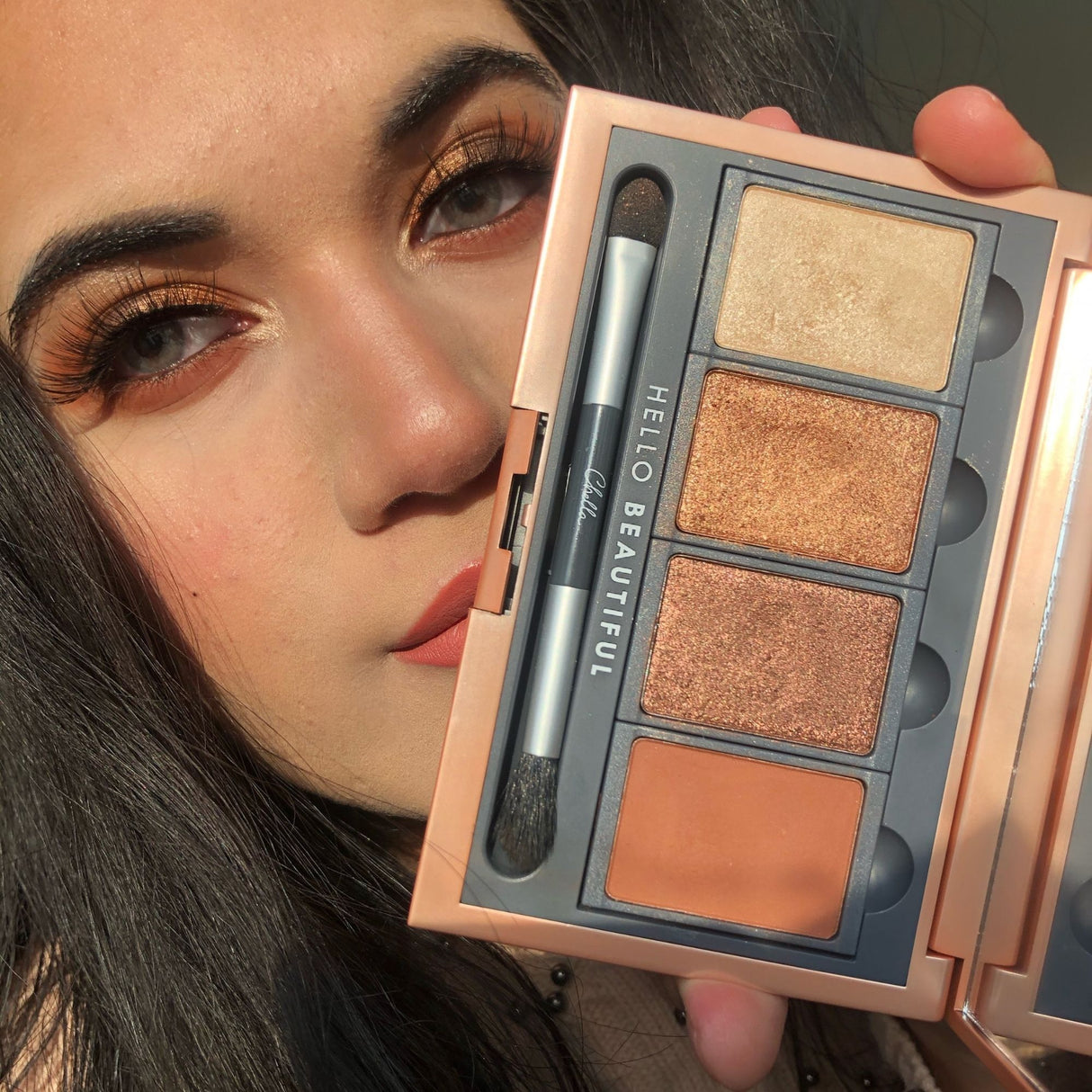 manifest bronze eyeshadow palette from Chella