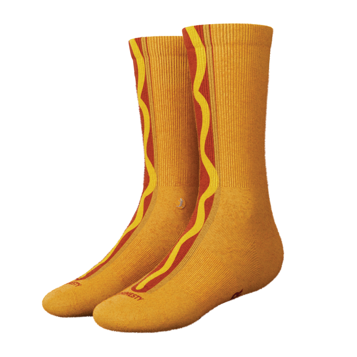 The Ask Me | Hot Dog Heel Hammock™ Crew Socks from Shinesty