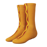 The Ask Me | Hot Dog Heel Hammock™ Crew Socks from Shinesty