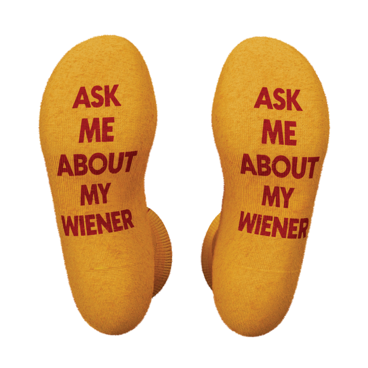 The Ask Me | Hot Dog Heel Hammock™ Crew Socks from Shinesty