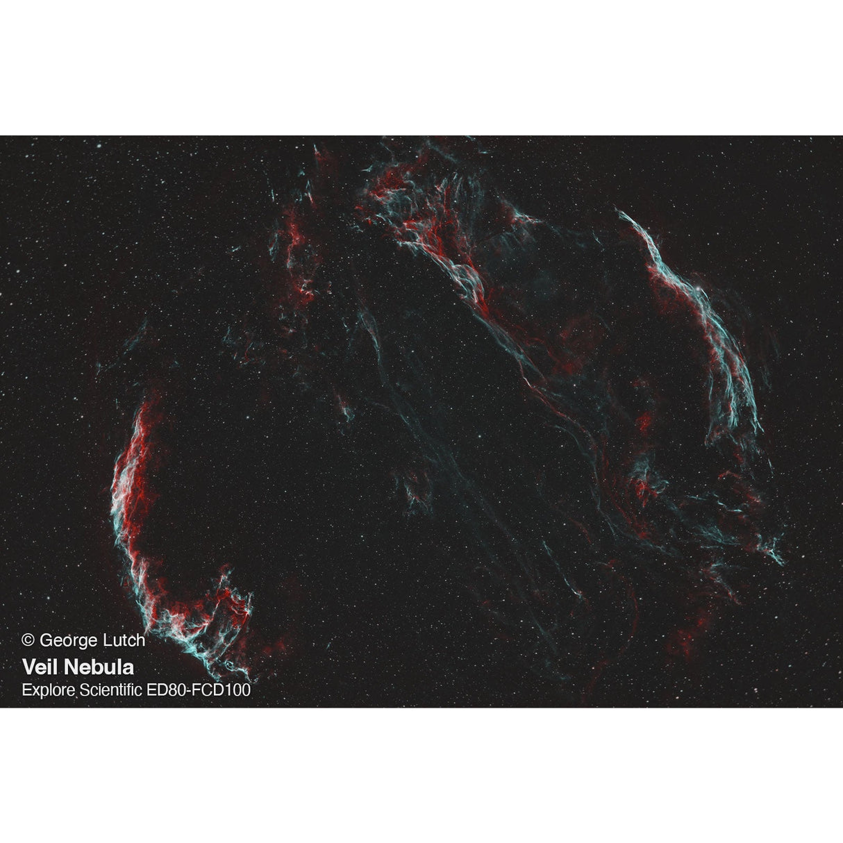 Explore Scientific ED80-FCD100 Series Air-Spaced Triplet Refractor Telescope - FCD100-0806-02 from Explore Scientific