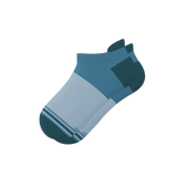 The Atlantic | Blue Color Block Heel Hammock™ Ankle Socks from Shinesty