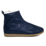 Men's Navy Boots From Atlantis Handmade Shoes