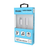 AUX 3.5mm  to IDevice Adapter - Pack of 12 from Mila Lifestyle Accessories
