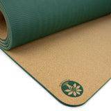 Chakras Aura Cork Yoga Mat from Yoloha Yoga