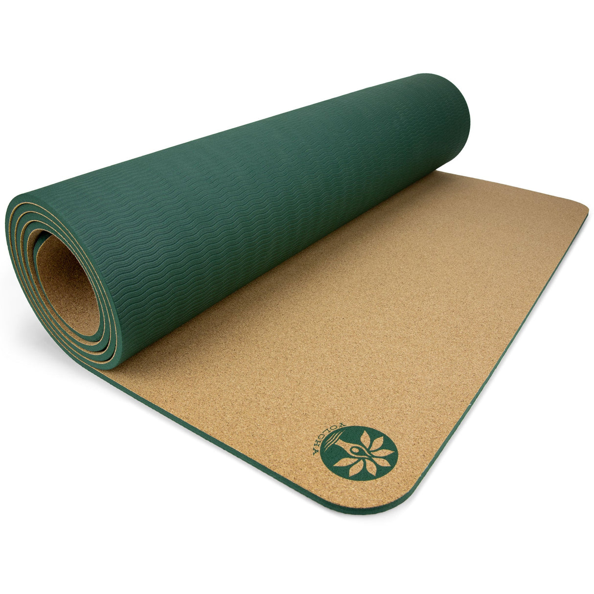 Aura Cork Yoga Mat from Yoloha Yoga
