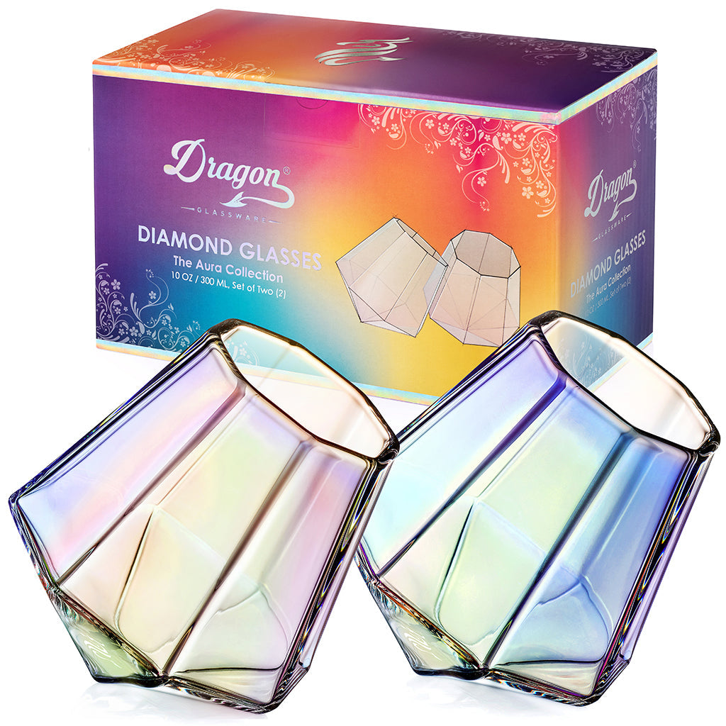Diamond Glasses from DRAGON GLASSWARE