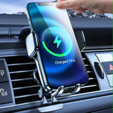 Auto Clamping Wireless Car Charger and Phone Holder from Cool Gadget
