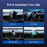 Auto Clamping Wireless Car Charger and Phone Holder from Cool Gadget
