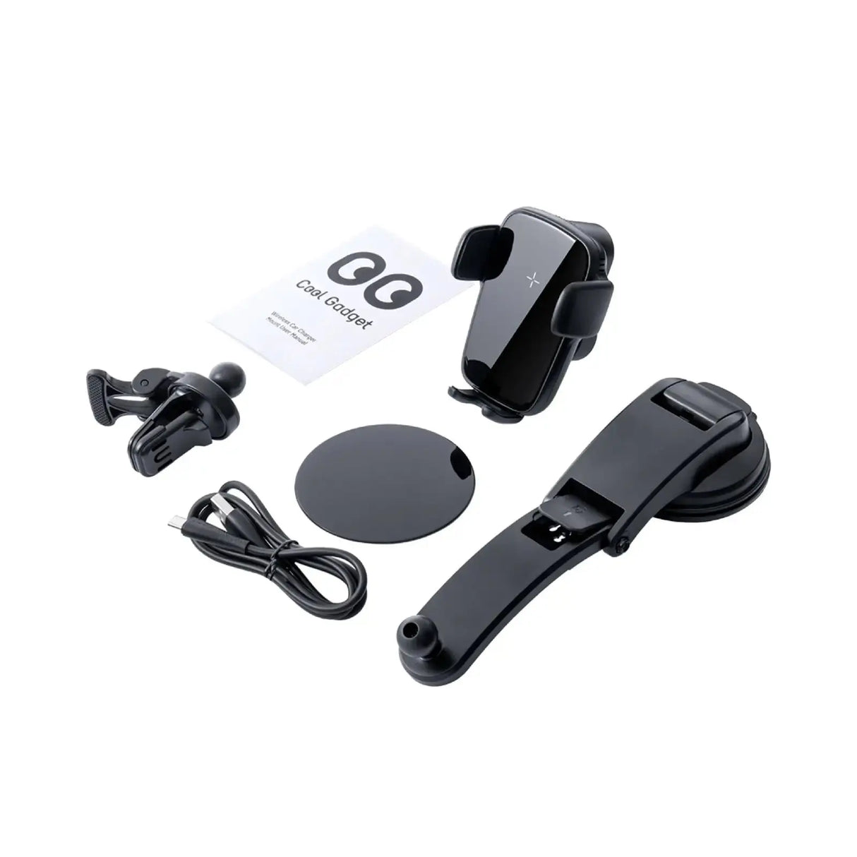 Auto Clamping Wireless Car Charger and Phone Holder from Cool Gadget