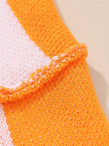 Autumnal Plaid Bishop Sleeve Sweater from MsDressly