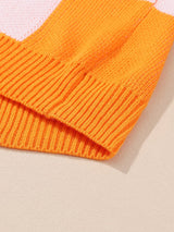 Autumnal Plaid Bishop Sleeve Sweater from MsDressly