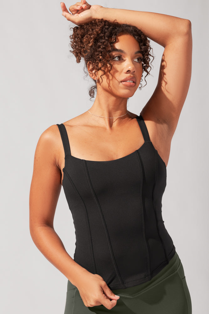 Corset Cami - Black from POPFLEX