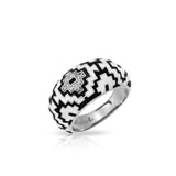 Aztec Ring from Belle Étoile