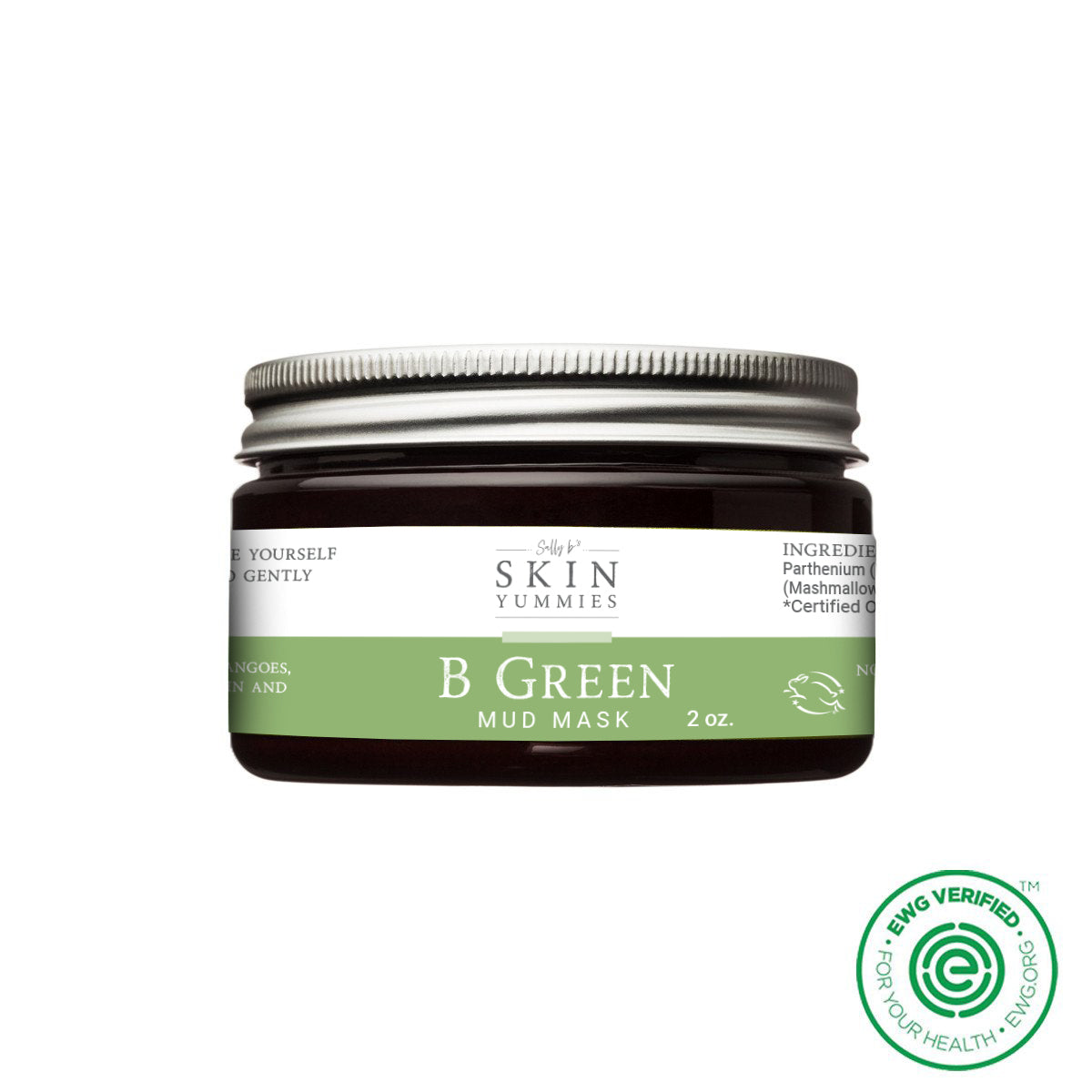 B Green Mud Mask From Skin Yummies