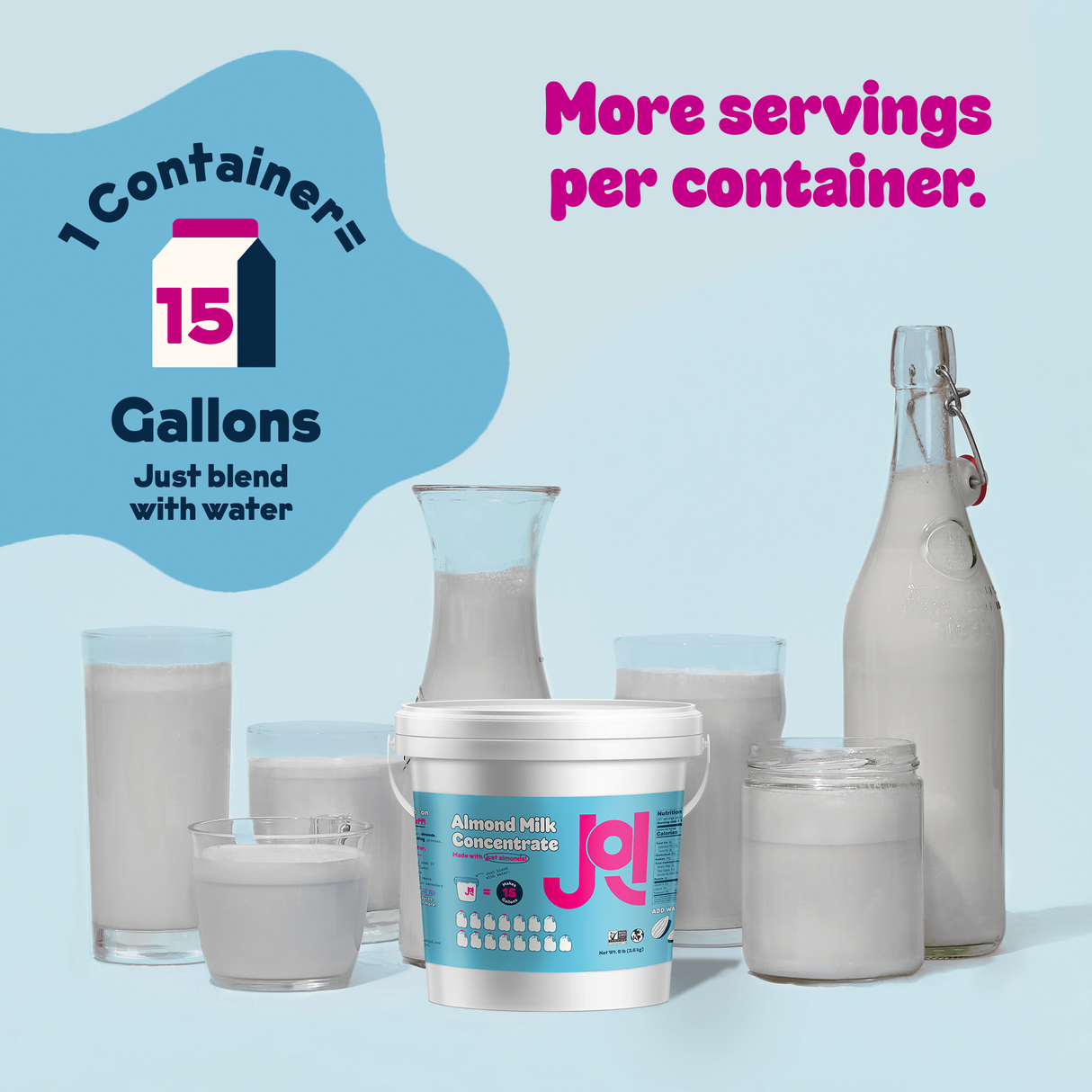 Almond Milk Base - Bulk From JOI