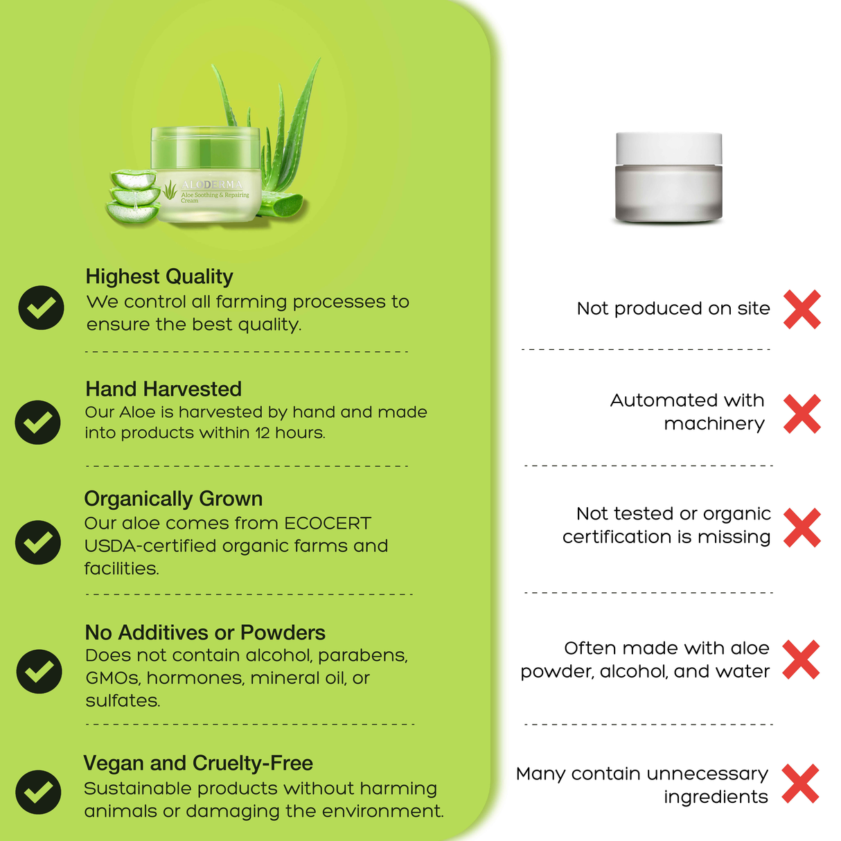 Aloe Soothing & Moisturizing Cream from ALODERMA