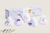 Set of 5 Heart Shaped Shower Steamers Package  - in a Gift Box - Can be personalized from Lizush