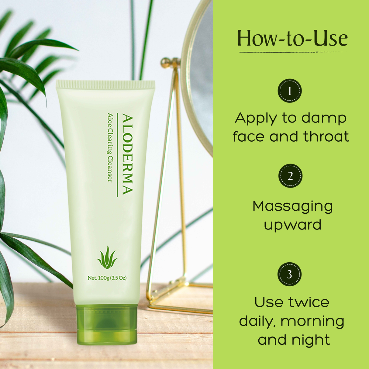 Aloe Clearing Cleanser from ALODERMA