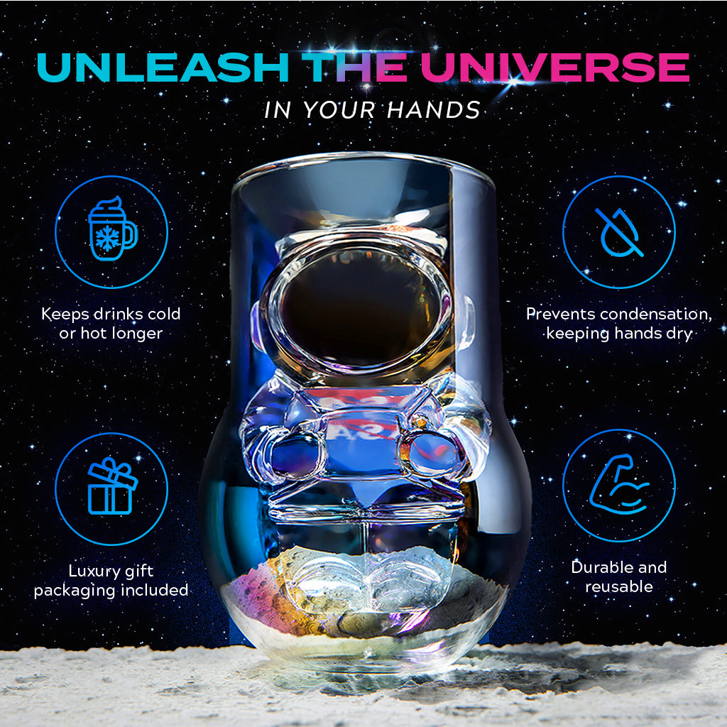 NASA Astronaut Glasses from DRAGON GLASSWARE