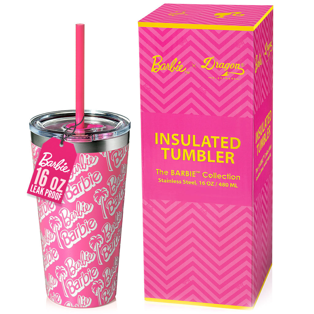 Barbie™ x Dragon Glassware® Tumbler - 16 oz from Dragon Glassware